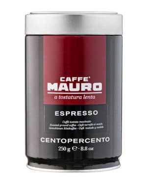 Caffè Mauro CENTOPERCENTO 100% Arabica ground coffee 250gr.