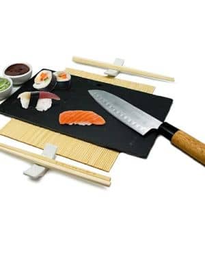Sushi set with Santokumes (9 pieces)