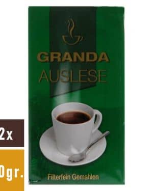 Granda – Auslese gemahlener Kaffee – 12x 500gr.