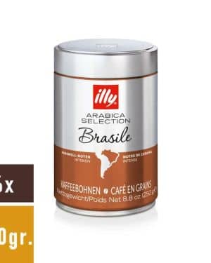 illy Espresso Arabica Selection aus Brasilien 6x250gr.