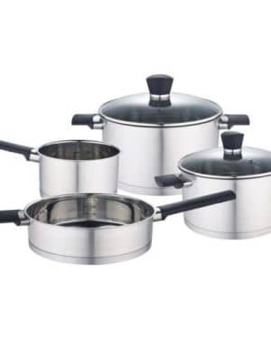 Baumalu 6-piece pan set ‘Onyx’