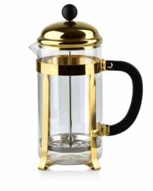 French Press, coffee, tea and spice infuser gold 1000ml