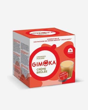 3 x Gimoka dolce gusto crème brûlée 16 Tassen
