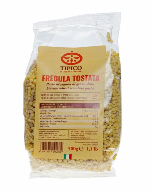 Tipico – Fregula Tostata Sarda 500 gr.