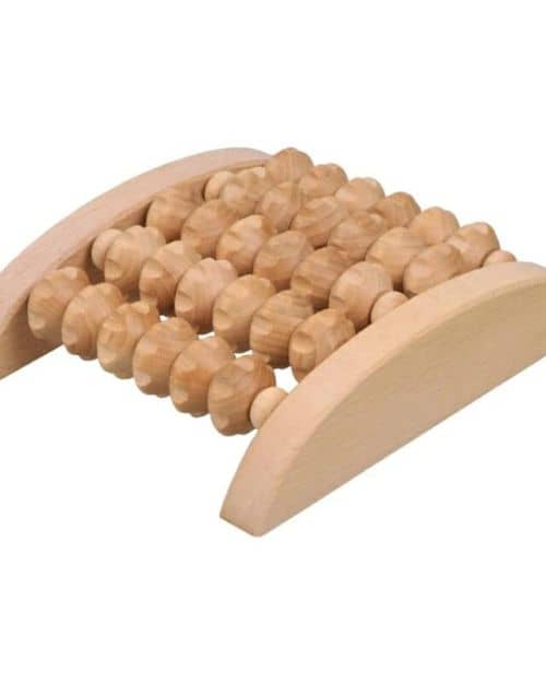 Beuken voetmassage roller 19×16×5 cm