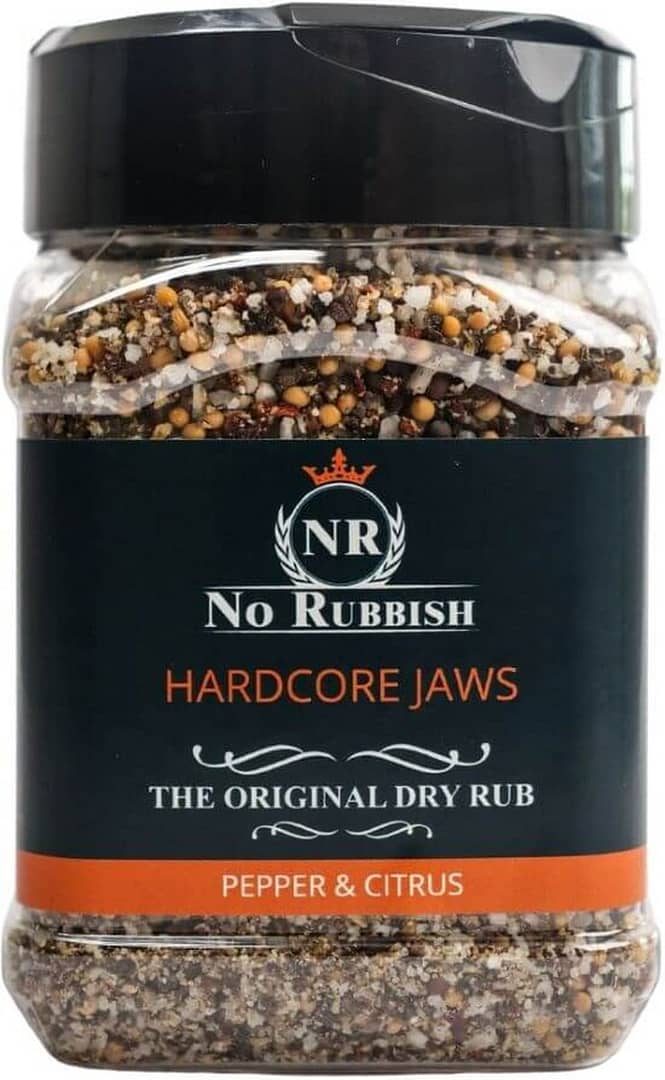No Rubbish – Hardcore Jaws – BBQ rub – Dry Rub – BBQ kruiden