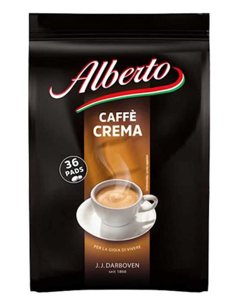 6 x Alberto Café Crema 36 Pads