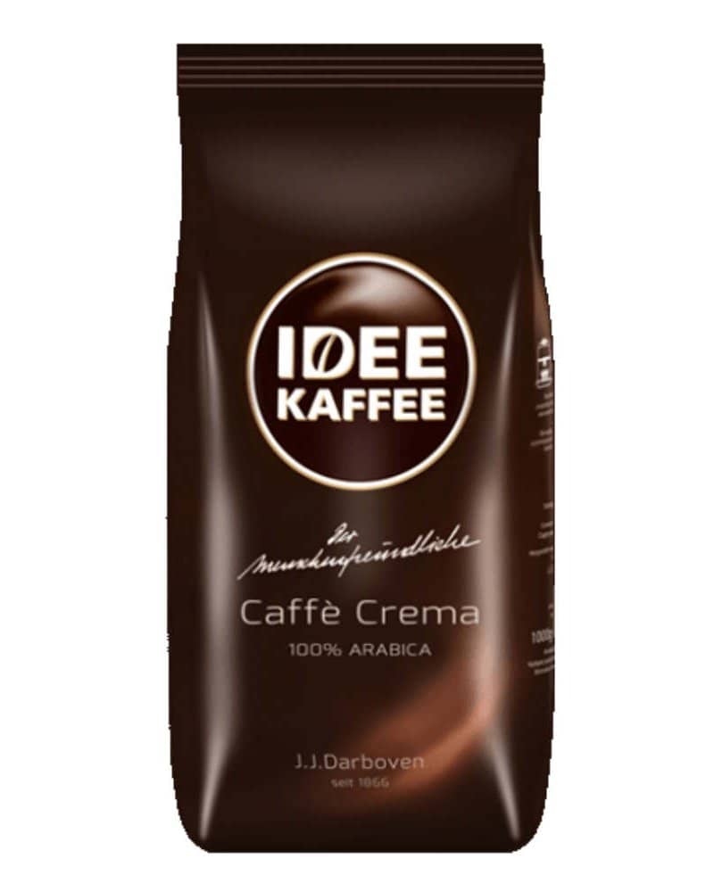 4x Idee Kaffee Caffè Crema Kaffeebohnen 1kg.