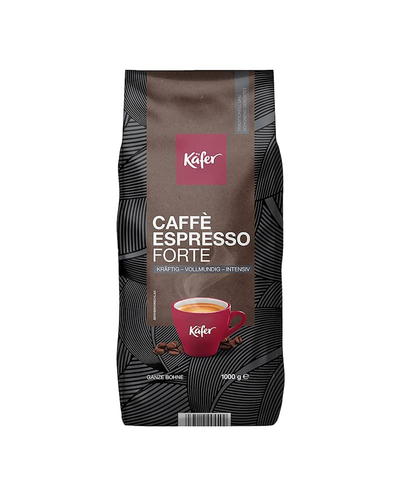 Käfer Caffè Espresso Forte Bonen 8x1kg.