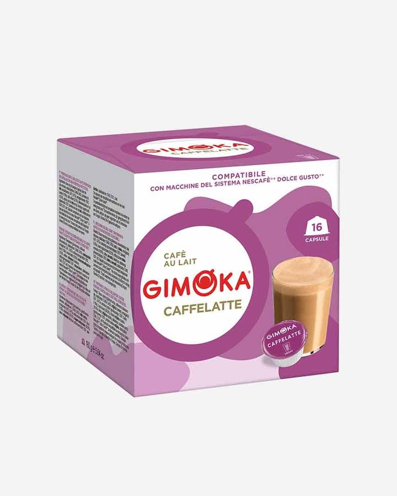 3 x Gimoka dolce gusto caffe latte 16 cups