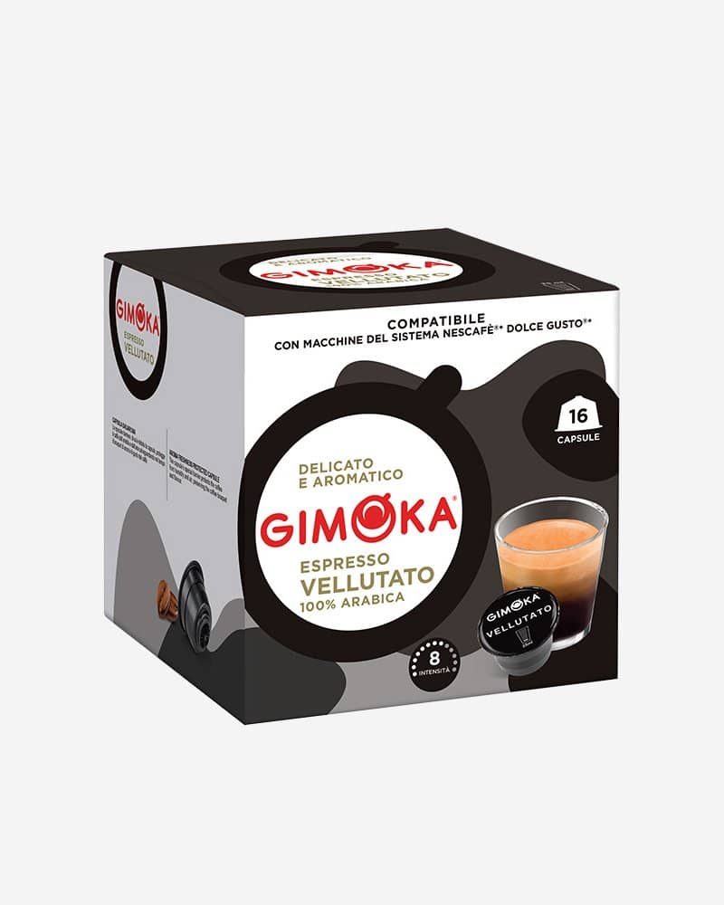 3 x Gimoka dolce gusto espresso vellutato 16 capsules