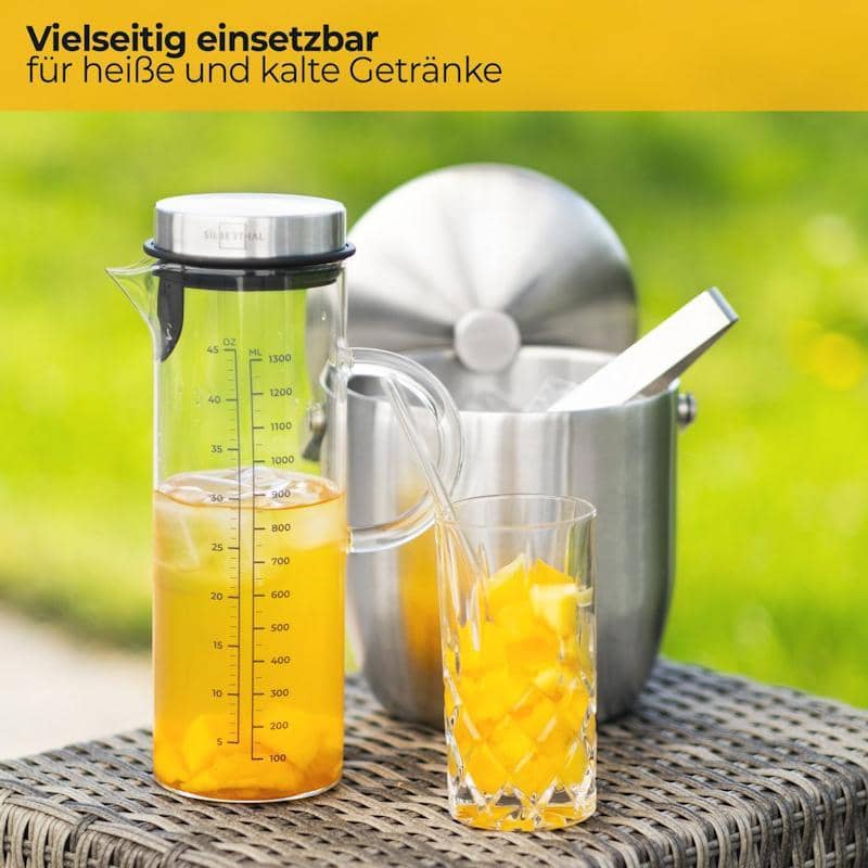 Silberthal – Cold Brew pot met hittebestendig glas – 1,3 liter