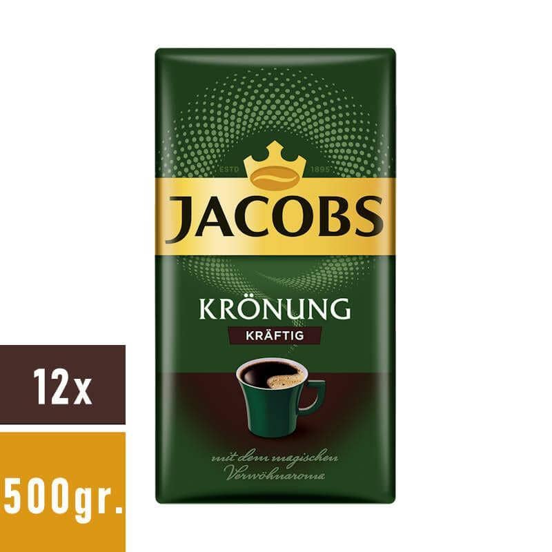 Jacobs Krönung Kräftig Filterkaffee 12x500gr.