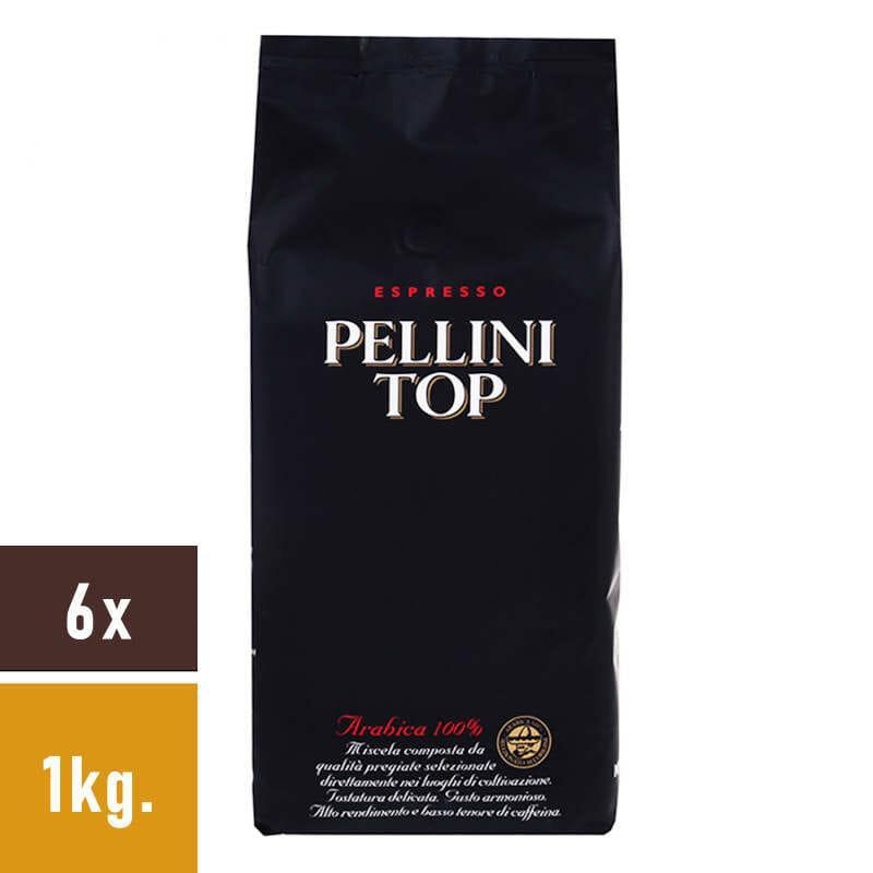 Pellini Top Arabica 100% bonen 6x1kg.