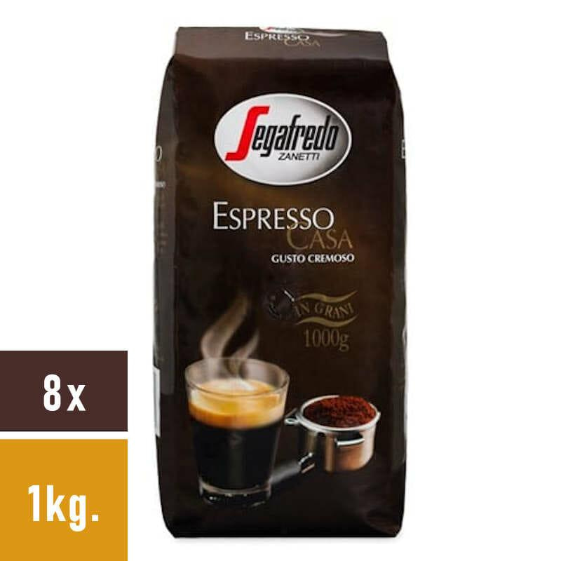Segafredo Espresso Casa Bonen 8x1kg.